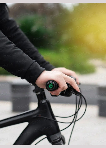 Грипсы для велосипеда резиновые ручки грипсы на руль велосипеда анатомические грипсы велосипедные Черные 73545 Rockbros (322872927)