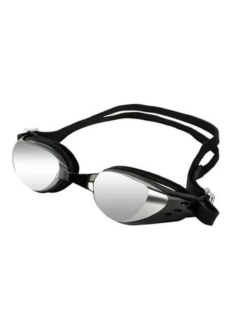 Набір комплект окуляри для плавання з покриттям антифог носовою пробкою берушами чохлом для перенесення (479759-Prob) Чорний Unbranded (323442048)