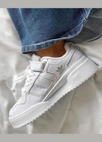 Білі кросівки forum low triple white — fy7755 39 No Brand
