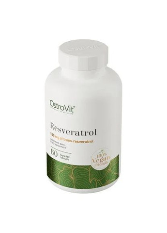 Ресвератрол (Resveratrol) 150 мг 60 капсул Ostrovit (366449050)