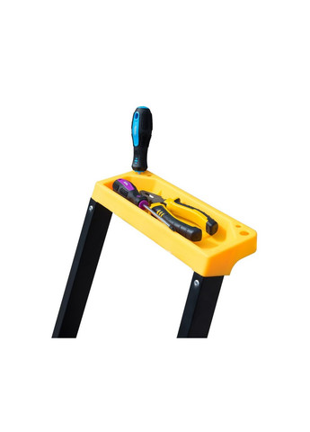 Драбина GM сталь+алюміній 5 ступенів h=1064 мм max 150 кг (79-1205) Mastertool (311557971)