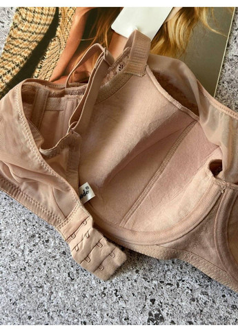 Пудровый бюстгальтер с мягкой чашкой пудровый Lanny Mode