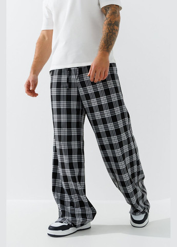 Черно-белые кэжуал демисезонные брюки LAWA