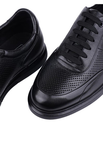 Черные мужские туфли a218-903h-553-573 черный кожа Miguel Miratez
