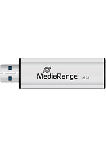 Флешдрайв 128GB USB 3.0 Black/Silver (MR918) Mediarange (306581245)