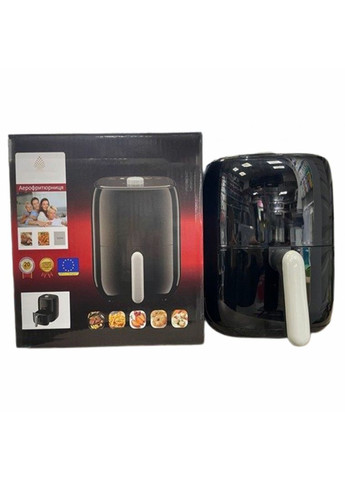 Електрична фритюрниця аерогриль 2 л з кошиком для смаження мультипіч з антипригарним покриттям (SB324) Crownberg (361161770)