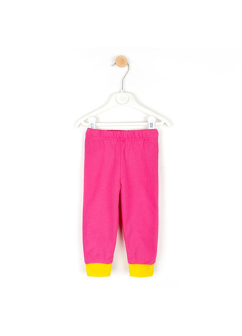 Рожева всесезон піжама для дівчинки з принтом та начосом winter dexter's