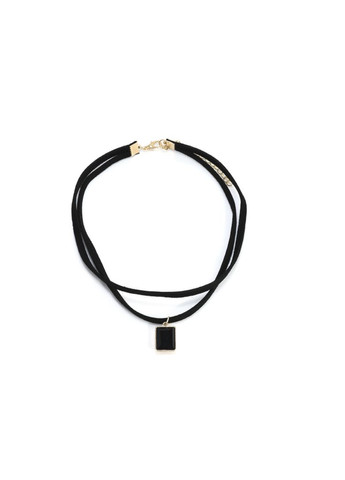 Чокер женский на шею, элегантный бархатный, с подвеской «Elegant» (черный) China (367623398)