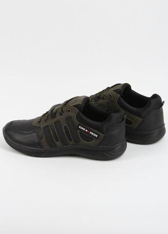 Черные кроссовки мужские кожаные 339602 Power