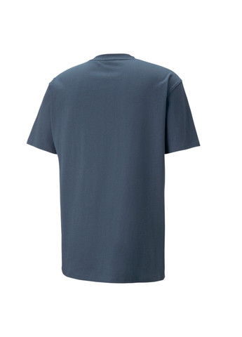Синяя футболка mmq pocket tee Puma