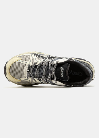 Бежевые демисезонные кроссовки мужские asics gel-kahana 8 beige grey black | асикс гель кахана 8 бежевые No Brand