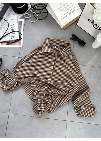 Светло-коричневая рубашка Україна