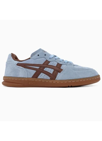 Синій кросівки чоловічі asics x hay skyhand blue/brown асікс гель сині демісезон No Brand