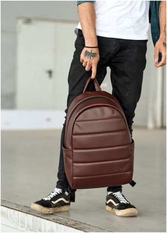 Мужской рюкзак с отделением под ноутбук Шоколадный (4070281346) Sambag (360965646)