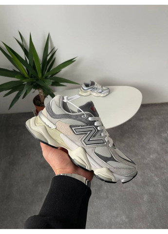 Кроссовки женские и мужские New Balance 9060 grey | Нью Беланс 9060 серые No Brand серые демисезоны (361947237)