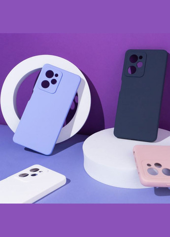 Чехол Full Silicone Cover для Google Pixel 8 Pro Light Purple Wave (307823764)
