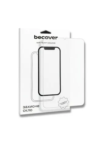 Скло захисне (714772) BeCover 3D Edge Full Cover Apple iPad Mini 7 2024 (380218250)