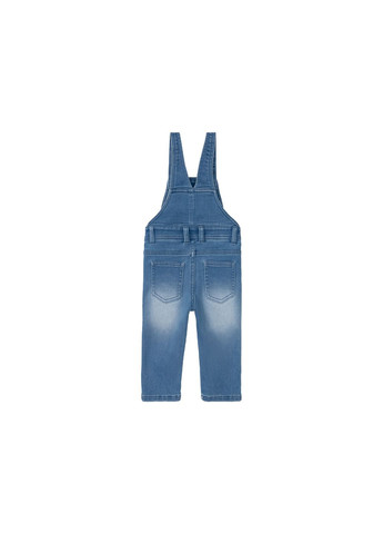 Напівкомбінезон джинсовий на кпопках, з регулюючими шлейками для хлопчика LIDL 370496 синій Lupilu (292549835)