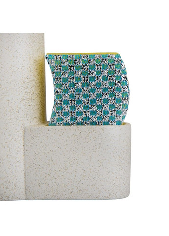 Диспенсер в кухню с губкой и щеткой 17,5х21х7 см керамика 9190-026 No Brand (346529701)