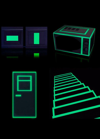 Люминесцентная клейкая лента светящаяся фосфорная 5см* 3м HF (327041449)