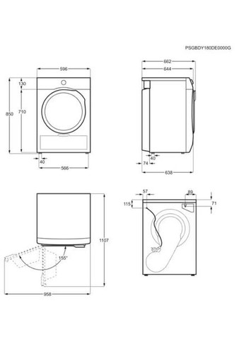 Сушильна машина Electrolux (332961693)