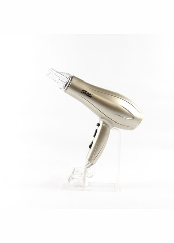 Професійний фен для сушіння укладки волосся з регуляцією швидкості та температури 30087 Pro Перламутровий + Насадка DSP (306716720)