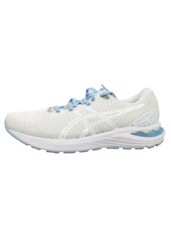 Белые кроссовки Asics