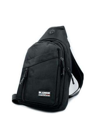 Сумка-слинг водонепроницаемая черная через плечо спортивная нагрудная сумка для мужчин ProDobro (364672143)