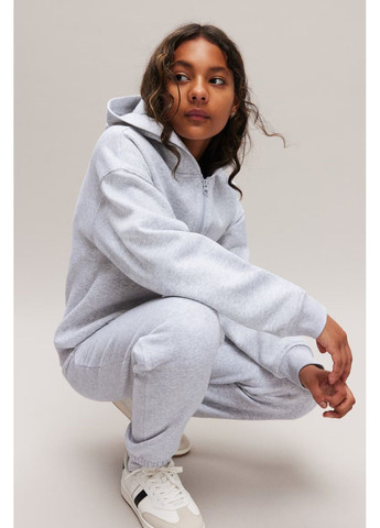 Серые спортивные, повседневный демисезонные джоггеры брюки H&M