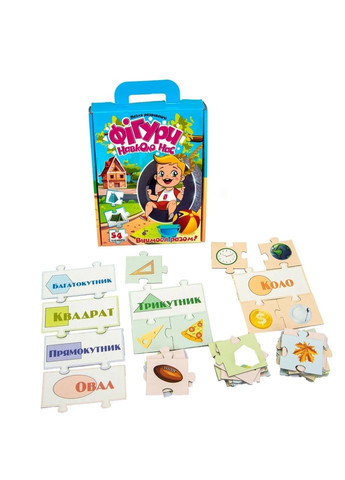 Настольная развивающая игра "Фигуры вокруг нас" (30911) ( ) Strateg (328946948)