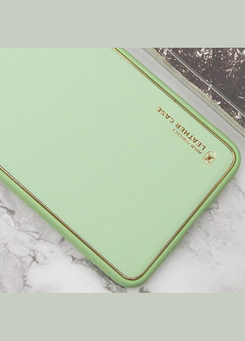 Чохол на Samsung Galaxy A35 / для самсунг галаксі А35 штучна шкіра Зелений / Pistachio Epik (356097104)