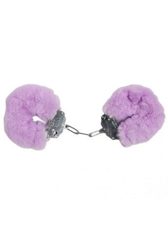 Наручники Plush handcuffs, металл с мехом, фиолетовые CherryLove DS Fetish (293293820)