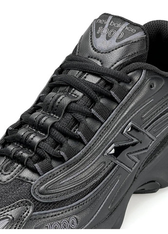 Чорні Осінні кросівки чоловічі new balance black No Brand 1000 All