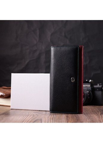 Женский кожаный кошелек 18,5х9х3 см st leather (315870628)