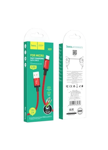 Кабель USB X89 Wind Micro 2.4A Hoco (337995047)