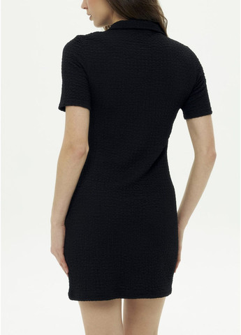 Комбінована сукня 1600292511al чорний Alvo