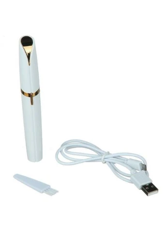 Usb Епілятор Перезаряджуваний Тример жіночий портативний безболісний для брів видалення волосся міні бритва Flawless (388525076)