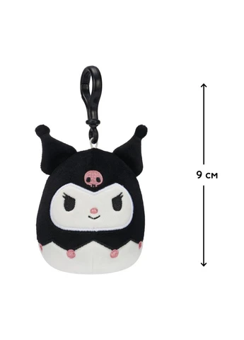 Детская мягкая игрушка на клипсе серии "Хелло Китти" Куроми SQSN00277, 9 см Squishmallows (397119445)