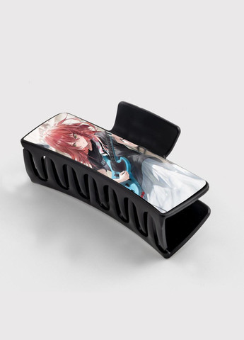 Заколка крабик для волосся Аніме Самітниця рокер #0004 чорний No Brand (315630778)