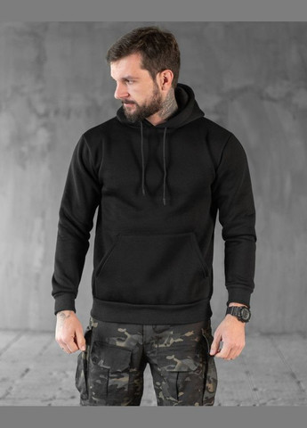 Мужское зимнее худи на флисе с принтом Kill the Russian черное No Brand (307497426)