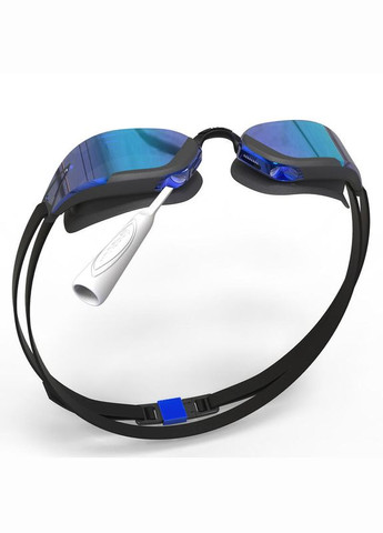 Очки для плавания B–FAST Зеркальная Линза 2 Ремешки Синие Nabaiji (348116836)