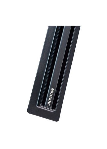 Душовий трап з нерж. сталі SUS304 Drain-05-50-Slim Black (30x500мм) (Чорний) (MI6168) Mixxus (321213151)