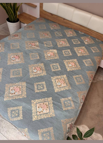 Покрывало гобелен велюровое дивандек 180х200 см (П4К180-divandek-005) No Brand (308754813)