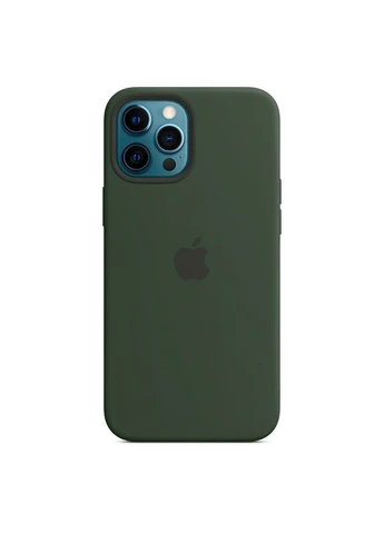 Чехол Silicone Case с MagSafe для Apple iPhone 12 Pro Max (Cyprus Green) ААА [53337] No Brand (399263951)