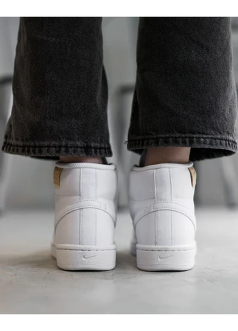 Кроссовки COURT ROYALE 2 MID Nike белые (303368869)