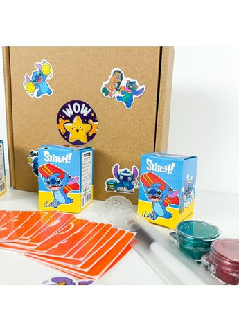 Набор для био-тату "Wow Box Стич" wow-box-stich-3 для 3 детей Fresh Tattoo (364847678)