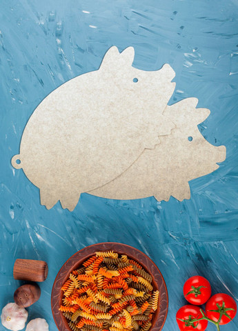 Сервировочный набор из 2 подставок ковриков под тарелки, горячее ZERMATT funny pork (294836852)