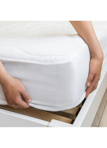 Наматрасник чехол 160*200*30 см хлопковый гипоаллергенный Белый (24980160200) ТЕП (373409192)