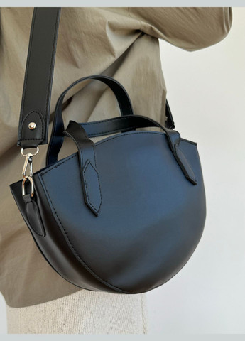 Стильная женская сумка Assel Elma Черная Barbaris (302801798)