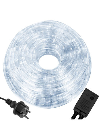 Гирлянда дюралайт уличная (наружная) Rope Lights 10 м 240 LED CL1201 Cold White Springos (315781191)